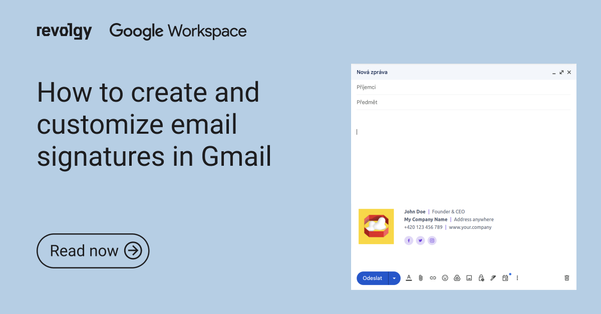 How to create and customize email signatures in Gmail